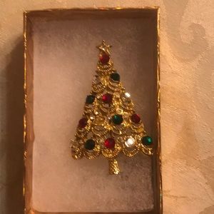 Christmas Tree Brooch